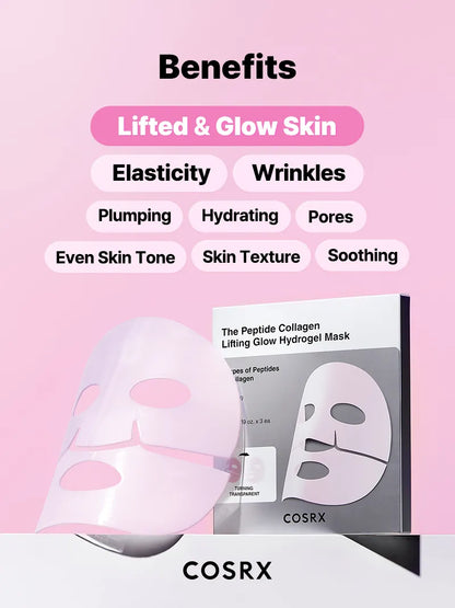 COSRX The Peptide Collagen Lifting Glow Hydrogel Mask