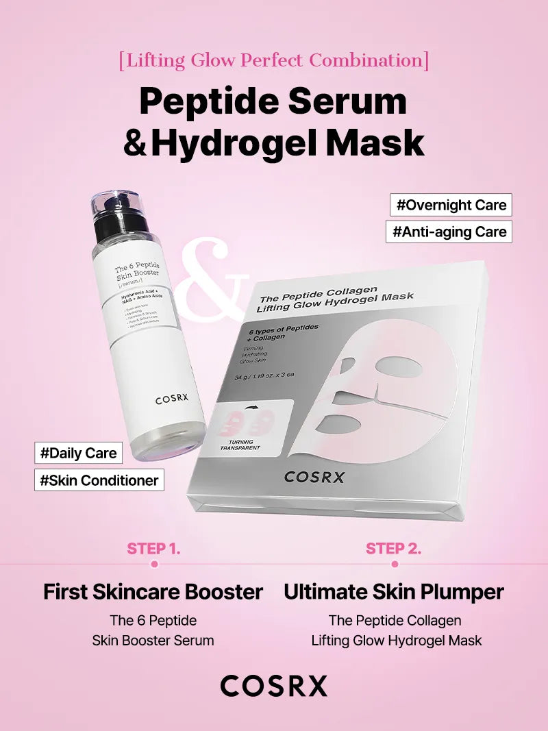 COSRX The Peptide Collagen Lifting Glow Hydrogel Mask